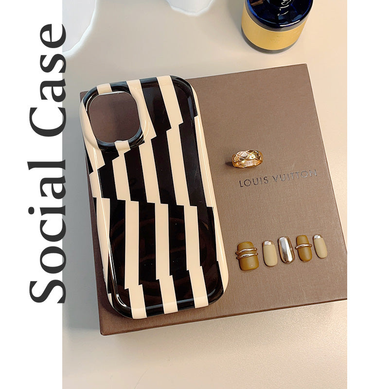 Social-Case Selection/ Textured phone case/ iPhone/ sense of line